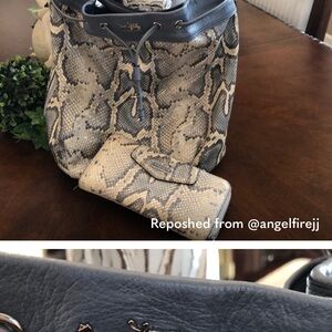 Stylish Snake Print Women Bag
